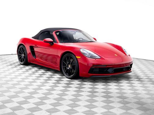 Carmine Red 2022 Porsche 718 Boxster GTS 4.0