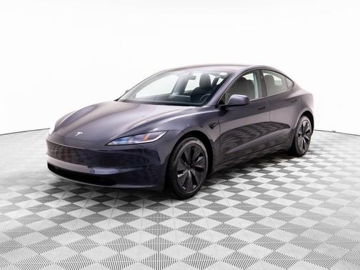 Stealth Gray 2024 Tesla Model 3 Long Range