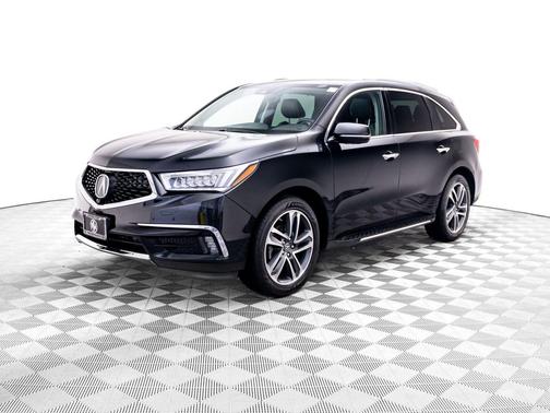 Crystal Black Pearl 2017 Acura MDX 3.5L w/Advance Package