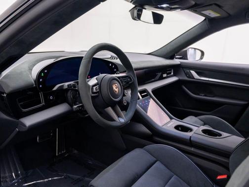 Black 2026 Porsche Taycan Turbo GT w/Weissach Package