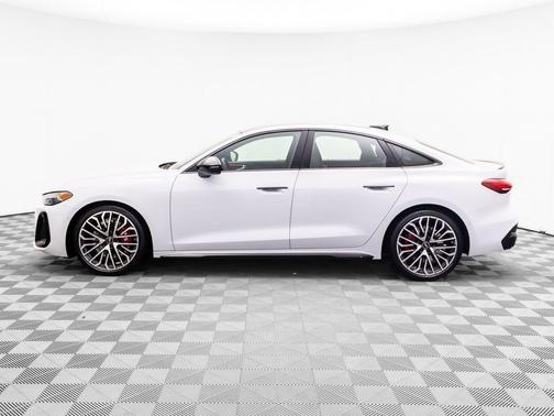 Glacier White Metallic 2025 Audi S5 3.0T Premium Plus