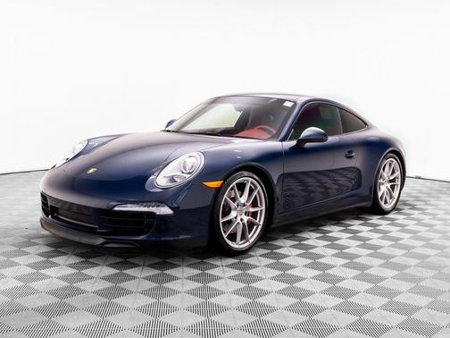Dark Blue Metallic 2015 Porsche 911 Carrera 4S