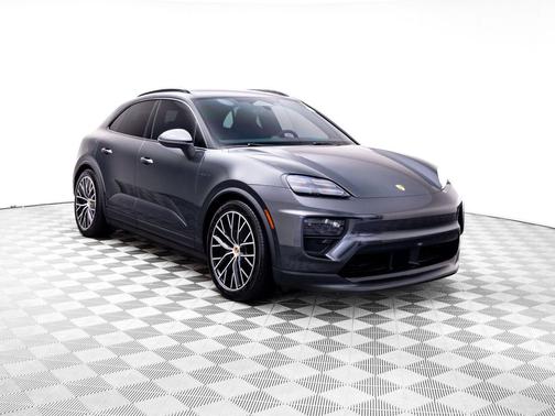 Black 2024 Porsche Macan Macan Electric 4