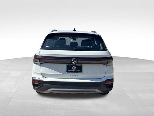 Pure White 2025 Volkswagen Taos 1.5T S
