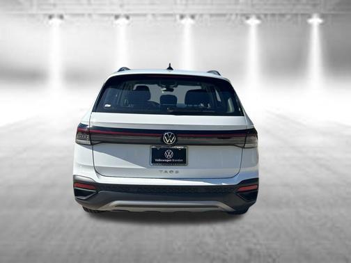 Pure White 2025 Volkswagen Taos 1.5T S