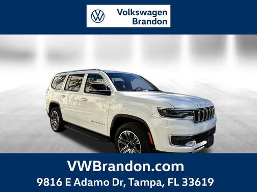 Bright White Clearcoat 2024 Jeep Wagoneer Series II 4x4