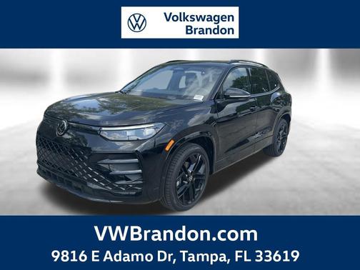Deep Black 2026 Volkswagen Tiguan 2.0T SE R-Line Black