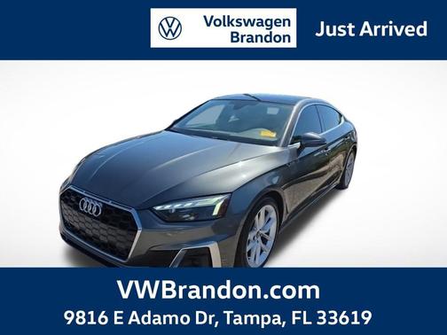 Daytona Gray Pearl Effect 2023 Audi A5 Sportback 45 S Line Premium