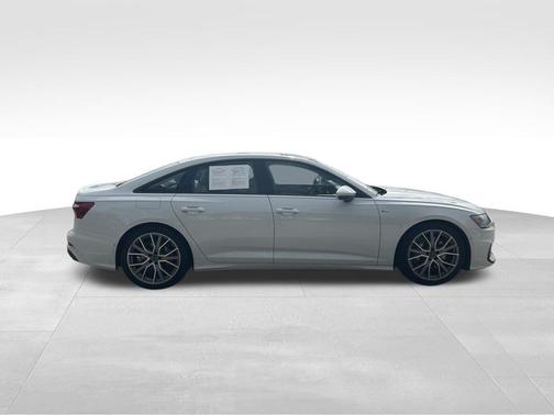 Glacier White Metallic 2023 Audi A6 55 Premium Plus