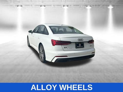 Glacier White Metallic 2023 Audi A6 55 Premium Plus