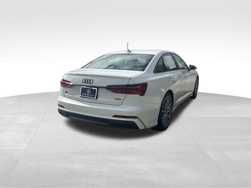 Glacier White Metallic 2023 Audi A6 55 Premium Plus