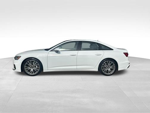 Glacier White Metallic 2023 Audi A6 55 Premium Plus