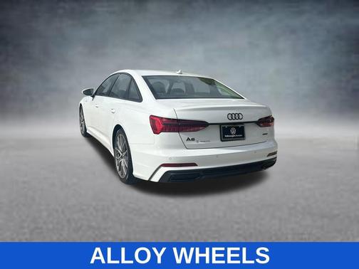 Glacier White Metallic 2023 Audi A6 55 Premium Plus