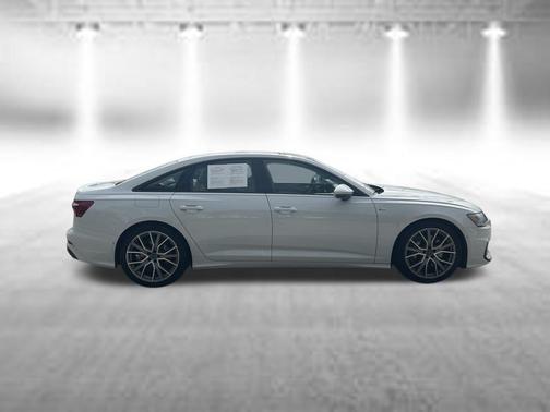 Glacier White Metallic 2023 Audi A6 55 Premium Plus