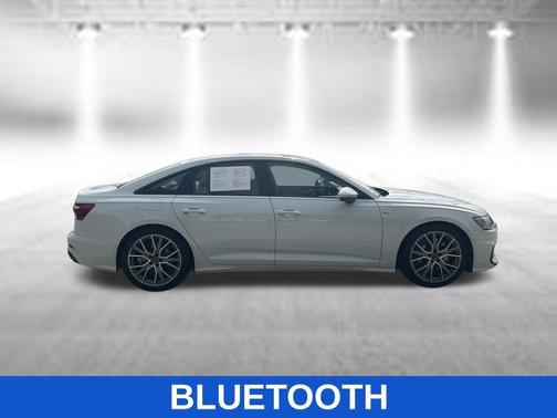 Glacier White Metallic 2023 Audi A6 55 Premium Plus
