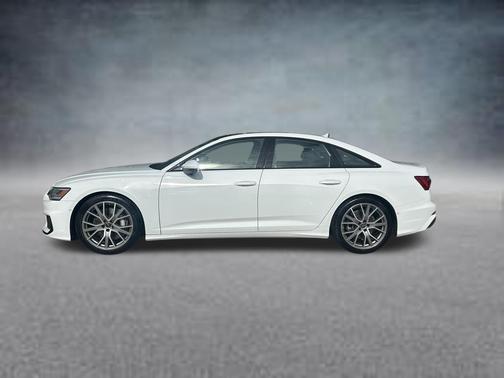 Glacier White Metallic 2023 Audi A6 55 Premium Plus