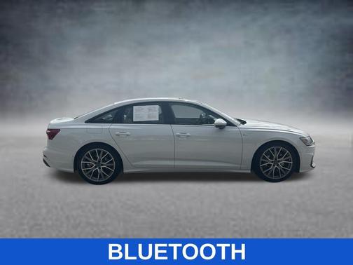 Glacier White Metallic 2023 Audi A6 55 Premium Plus