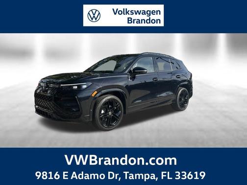 Deep Black 2026 Volkswagen Tiguan 2.0T SE R-Line Black