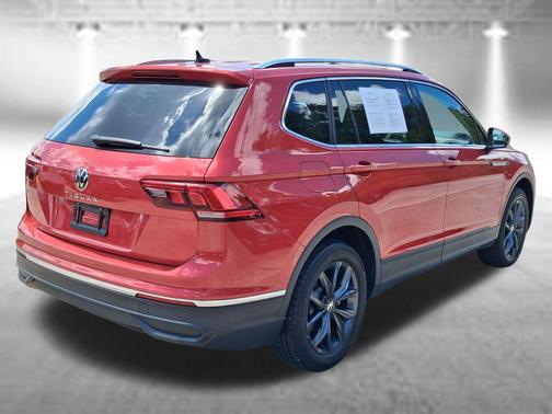 Red Metallic 2023 Volkswagen Tiguan 2.0T SE