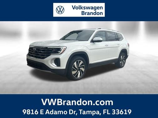 opal white pearl 2026 Volkswagen Atlas 2.0T SEL