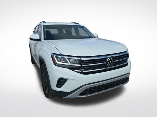 Pure White 2023 Volkswagen Atlas 2.0T SE w/Technology