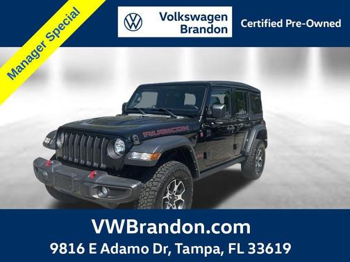 Black Clearcoat 2022 Jeep Wrangler Unlimited Rubicon