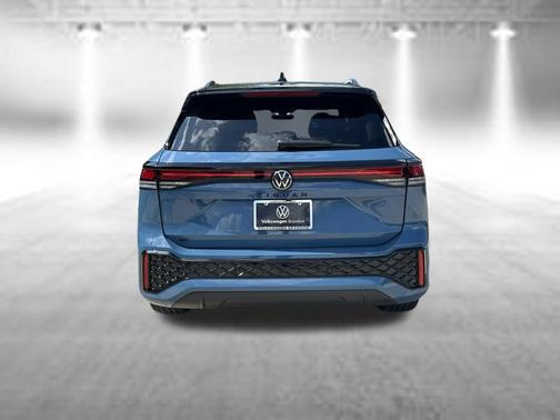 Monterey Blue Pearl w/Deep Black Roof 2025 Volkswagen Tiguan 2.0T SE R-Line Black