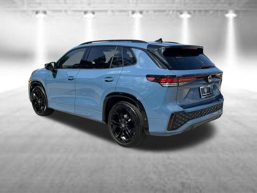 Monterey Blue Pearl w/Deep Black Roof 2025 Volkswagen Tiguan 2.0T SE R-Line Black