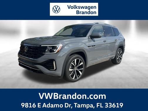 ure Gray 2026 Volkswagen Atlas 2.0T SEL Premium R-Line 4MOTION
