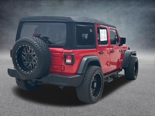Firecracker Red Clearcoat 2018 Jeep Wrangler Unlimited Sport