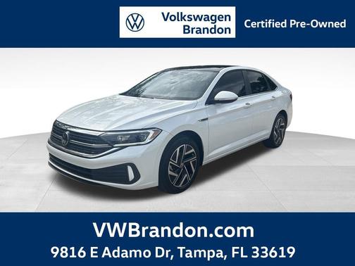 Opal White Pearl 2023 Volkswagen Jetta 1.5T SEL