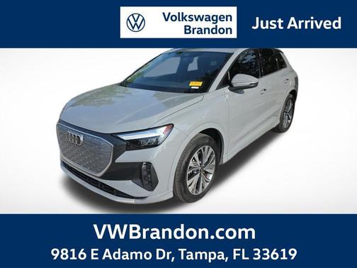 Pebble Gray 2023 Audi Q4 e-tron Premium Plus 40 RWD