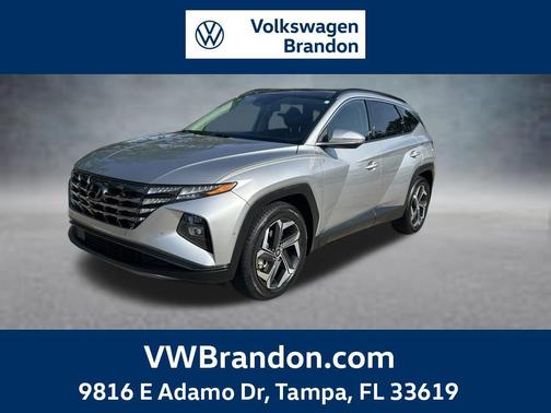 Shimmering Silver 2023 Hyundai TUCSON Limited