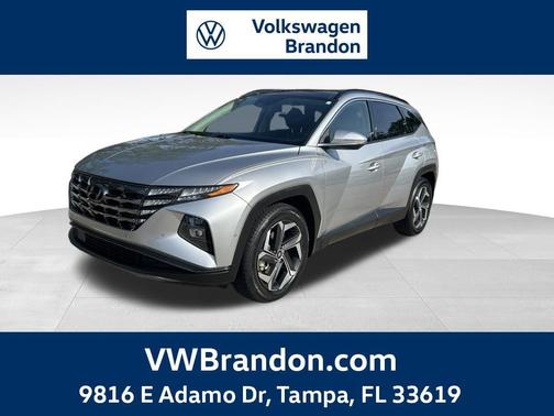 Shimmering Silver 2023 Hyundai TUCSON Limited