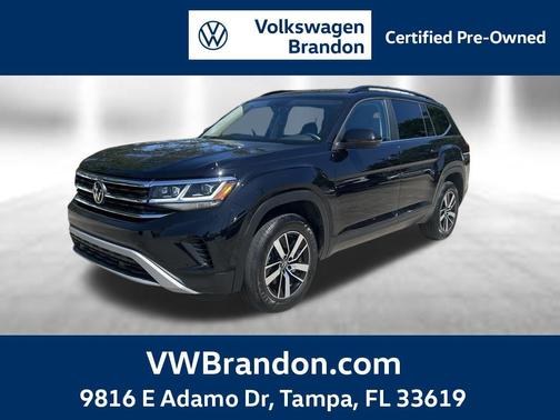 Deep Black 2023 Volkswagen Atlas 2.0T SE
