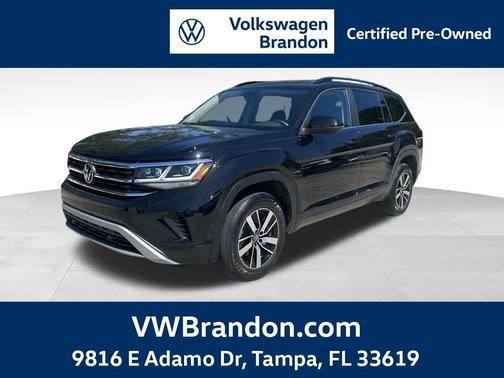 Deep Black 2023 Volkswagen Atlas 2.0T SE