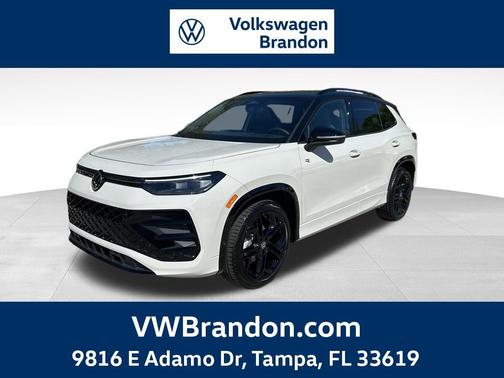 sandstone with deep black roof 2026 Volkswagen Tiguan 2.0T SE R-Line Black