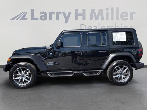 Black Clearcoat 2025 Jeep Wrangler 4xe Sport