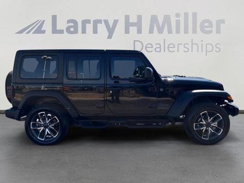 Black Clearcoat 2025 Jeep Wrangler 4xe Sport