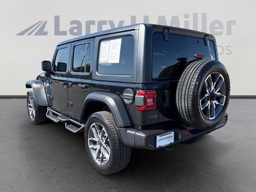 Black Clearcoat 2025 Jeep Wrangler 4xe Sport