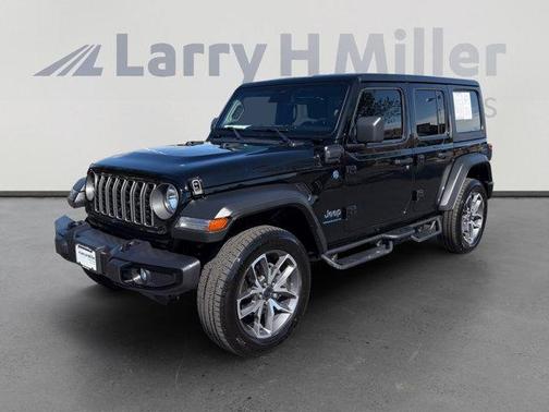 Black Clearcoat 2025 Jeep Wrangler 4xe Sport