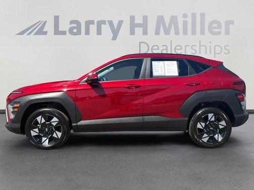 Red Metallic 2025 Hyundai KONA SEL