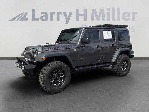 Granite Crystal Clearcoat Metallic 2016 Jeep Wrangler Unlimited Rubicon
