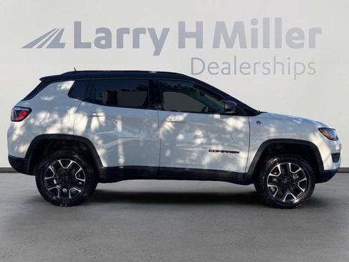 White Clearcoat 2020 Jeep Compass Trailhawk