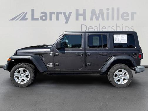 Granite Crystal Clearcoat Metallic 2019 Jeep Wrangler Unlimited Sport