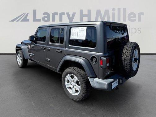 Granite Crystal Clearcoat Metallic 2019 Jeep Wrangler Unlimited Sport