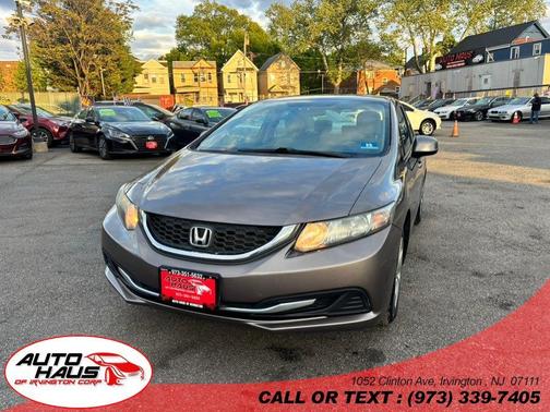 Kona Coffee Metallic 2013 Honda Civic LX
