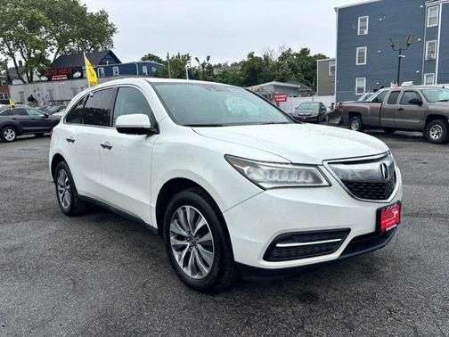 White Diamond Pearl 2015 Acura MDX 3.5L