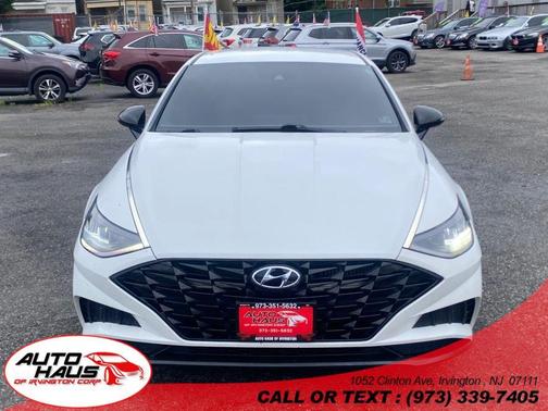 Quartz White 2021 Hyundai SONATA SEL Plus