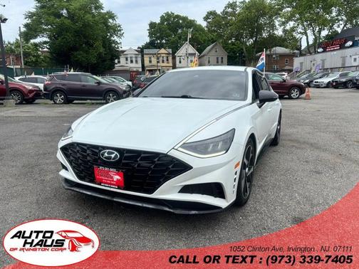 Quartz White 2021 Hyundai SONATA SEL Plus